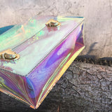 Holographic Clear Shoulder Bag