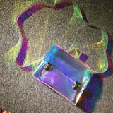 Holographic Clear Shoulder Bag