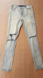 Cut Light Wash Jeans
