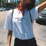 "Screaming Inside" Tee