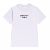 "Screaming Inside" Tee
