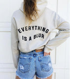 "Everything is a Blur" Hoodie