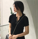 Knitted Zip Up Top