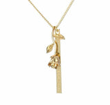 Rose Necklace (Customizable)