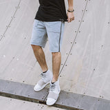 Shorts With Full Side Zipper
