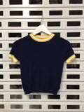 Retro Ringer Crop Top