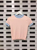 Retro Ringer Crop Top