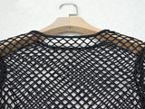 Mesh Two Piece Fishnet Bodysuit