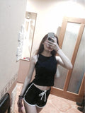 Minimal Sleeveless Sports Top