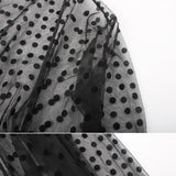 Meshed High Neck Shirts
