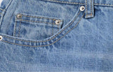 Vintage High waist Back Thigh Ripped Jeans