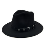Wool Field Hat With Steel Buckles