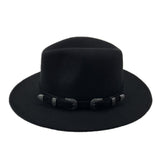 Wool Field Hat With Steel Buckles
