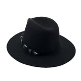 Wool Field Hat With Steel Buckles