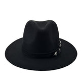 Wool Field Hat With Steel Buckles