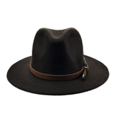 Wool Field Hat With Steel Buckles