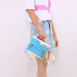 Holographic Clear Shoulder Bag