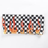 Checkerboard Flame Tube Top