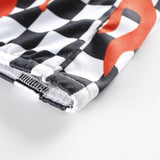 Checkerboard Flame Tube Top