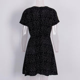 Polka Dot Ruffled Sundress