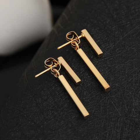 Simple Bar Earrings
