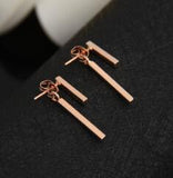 Simple Bar Earrings