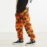 Colored Camo Cargo Pants