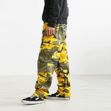 Colored Camo Cargo Pants