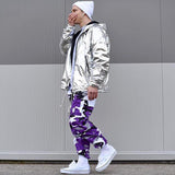 Colored Camo Cargo Pants