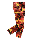 Colored Camo Cargo Pants