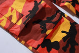Colored Camo Cargo Pants
