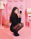 Black Buckled Skirt