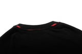 Faux Layered Striped Three Quarter Shirt