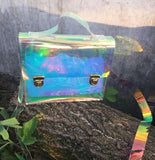 Holographic Clear Shoulder Bag