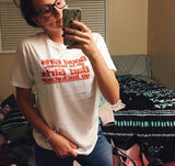 "Good Girls Go To Heaven, Bad Girls Go Backstage" Tee