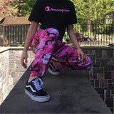Pink Camo Cargo Pants