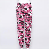 Pink Camo Cargo Pants