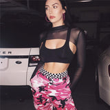 Pink Camo Cargo Pants