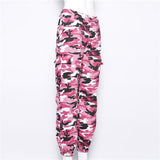 Pink Camo Cargo Pants