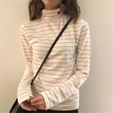 Hearts Mock Turtleneck Sweaters