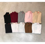 Hearts Mock Turtleneck Sweaters