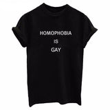 "Homophobia Is Gay" Tee