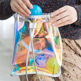 Iridescent Holographic Shoulder Bag