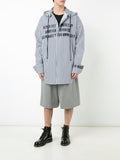 "Illuminate Your Own Light" Buttoned Hooded Shirt