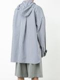 "Illuminate Your Own Light" Buttoned Hooded Shirt