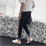 Tri Tone Striped Sports Joggers