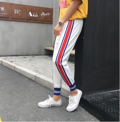 Tri Tone Striped Sports Joggers