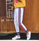 Tri Tone Striped Sports Joggers