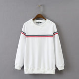 Two Stripe Oversized Pullover