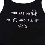 "Sun Moon And Stars" Halter Top
